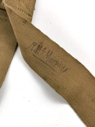 U.S. WWI,  gasmask in bag , model CEM ( Corrected english model) tube dry, mask good