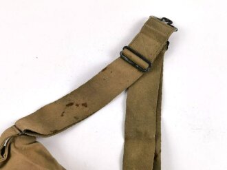 U.S. WWI,  gasmask in bag , model CEM ( Corrected english model) tube soft, mask soft but defect