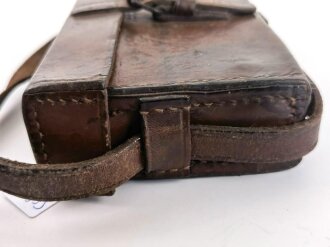 U.S. WWI,  Artillery "Angle of site instrument Model of 1917"  in leather case. Due to U.S. gov. records about 4300 of these were produced and delivered to the Western Front in 1918 ( www info )