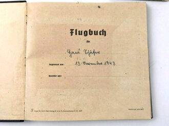 Luftwaffe, Gruppe Ausweise und Papiere eines Flugzeugführer