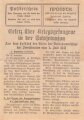 Russland 2. Weltkrieg, Passierschein / Handzettel"Gesetz über Kriegsgefangene in der Sowjetunion", gefaltet, gebraucht