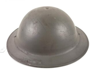 Belgien, Stahlhelm nach Britischem Muster, datiert 1952. Innenfutter leicht defekt, Originallack