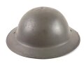 Belgien, Stahlhelm nach Britischem Muster, datiert 1952. Innenfutter leicht defekt, Originallack