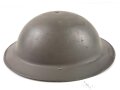 Belgien, Stahlhelm nach Britischem Muster, datiert 1952. Innenfutter leicht defekt, Originallack