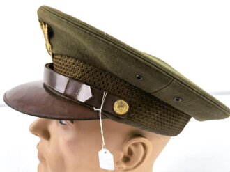 U.S. WWII officers "crusher" service cap. Good...