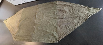 U.S. most likely WWII, tent, shelter half, OD, well used