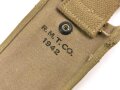 U.S. 1942 dated wire cutter pouch,  khaki