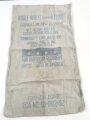 U.S. after WWII, bag for "Whole Wheat" " For European recovery supplied by the United States of America". " French Zone "Used, good condition