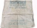 U.S. after WWII, bag for "Whole Wheat" " For European recovery supplied by the United States of America". " French Zone "Used, good condition