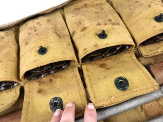 U.S. Army Air Forces WWII " Type D-1 Airplane Mooring Case" Zipper defect