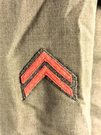 U.S. WWI, service tunic for a member of the 32nd Infantry Division ( heavy fight western front, France ), two overseas stripes, good condition