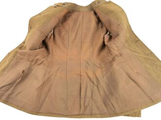 U.S. WWI, service tunic for a member of the 32nd Infantry Division ( heavy fight western front, France ), two overseas stripes, good condition