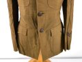 U.S. WWI, service tunic for a member of the 32nd Infantry Division ( heavy fight western front, France ), two overseas stripes, good condition