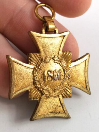 Sachsen, Kriegs Erinnerungkreuz 1866