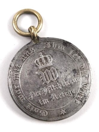 Preussen, Kriegsdenkmünze 1870 - 1871 für Nichtkämpfer aus Eisen