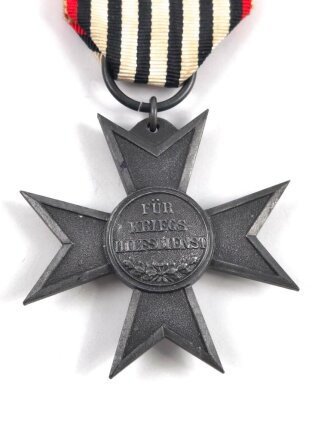 Preussen, Kreuz für Kriegshilfsdienst 1916 , am Band