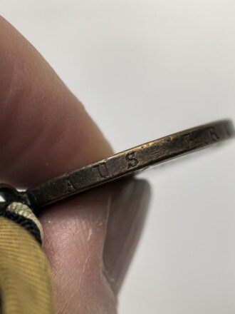 Preussen,  Kriegsdenkmünze "1813-1814" für Kombattanten, am Band