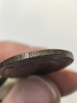 Preussen,  Kriegsdenkmünze "1813-1814" für Kombattanten, am Band