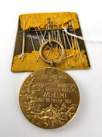 Preussen,  Centenarmedaille 1897 an Einzelspange