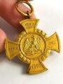 Preussen, Ersatzstück für die Ordensspange für die Kämpfer bei Königgrätz, die Farbgebung der bronze weicht deutlich von den üblichen Stücken ab