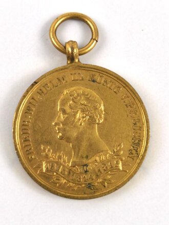 Preussen, Kriegsdenkmünze 1863 für Kämpfer von 1813-1815