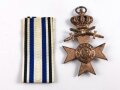 Bayern , Militär Verdienst Kreuz 3. Klasse mit der Krone und Schwertern, im Etui