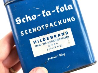 Luftwaffe, Scho-ka-kola Seenotpackung 90g, guter Zustand,...