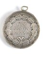 Bayern,  silberne Medaille " Den besten Schützen" Luitpold Prinzregent von Bayern. gehenkelt