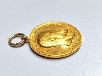 Württemberg, Verdienstmedaille des Kronordens. Gold, sehr guter Zustand, in unrichtigem Etui, Gewicht: 15 Gramm