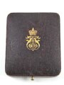 Baden, Verleihungsetui für einen Orden vom Zähringer Löwen,  Ritterkreuz 2. Klasse , guter Zustand