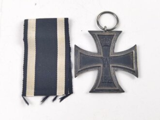1. Weltkrieg, Eisernes Kreuz 2. Klasse 1914 mit Bandabschnitt