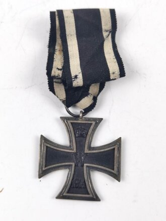 1. Weltkrieg, Eisernes Kreuz 2.Klasse 1914, Hersteller "WILM" im Bandring für -H.J. Wilm, Berlin