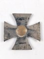 1. Weltkrieg, Eisernes Kreuz 1. Klasse 1914 an Schraubscheibe, diese fehlt, nicht magnetisch, einteilige Fertigung