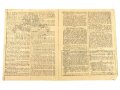 1.Weltkrieg, Vermutlich rotes Flugblatt "Die Feldpost" Februar 1916, Nr. 11, gelocht, stark gebraucht