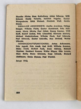 Alliertes Propagandabüchlein "An das deutsche Volk!" 16 Seiten