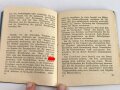 Russisches Propagandabüchlein "Note des Volkskommissars für Auswärtige Angelegenheiten W. M. Molotow...", datiert 1942, kleines Büchlein, 48 Seiten