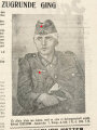 Russland 2.Weltkrieg, Flugblatt "Soldatenwahrheit", Nr. 33, 28. Februar 1942, DIN A3, geknickt