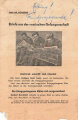 " Achtung Feindpropaganda !"Flugblatt "Briefe aus der russischen Gefangenschaft!", DIN A5, russisch