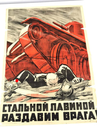 Russland 2.Weltkrieg, Propaganda Plakat "Eine...