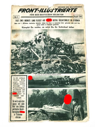 Russland 2.Weltkrieg, Front-Illustrierte für den...