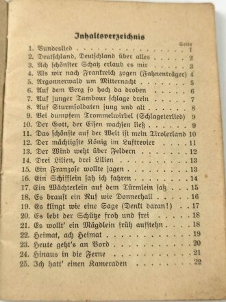 "Der Stahlhelm - Bundes- und Soldatenlieder" 43...