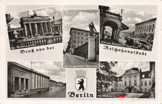 Ansichtskarte "Gruß aus der Reichshauptstadt Berlin"
