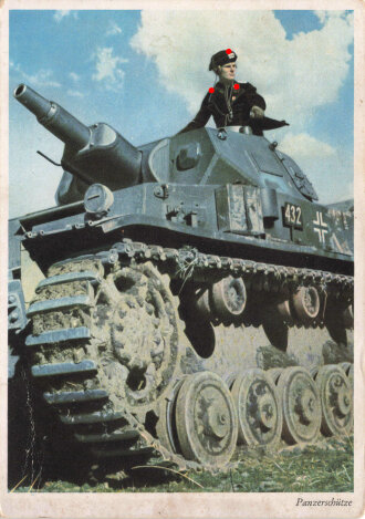 Ansichtskarte "Panzerschütze"