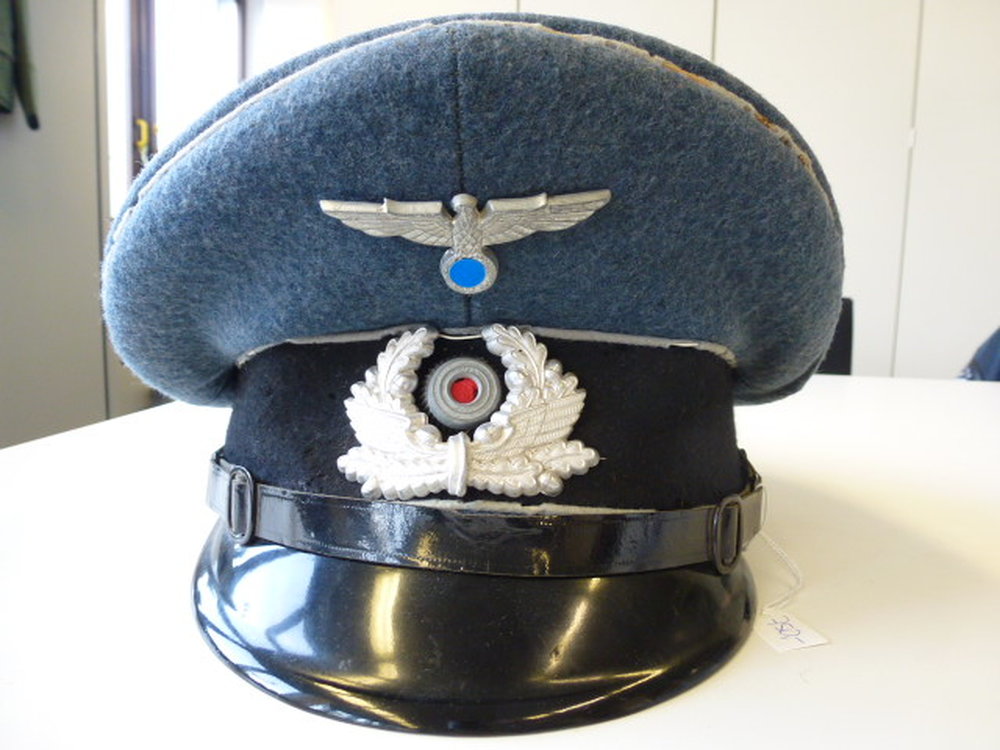 Schirmmütze für Mannschaften Bahnschutz, unberührtes Stück, sehr selt