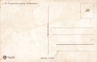 Ansichtskarte "Gruß vom Truppenübungsplatz Alt-Neuhaus"