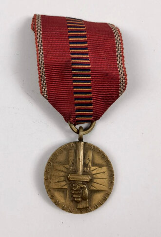 Rumänien, Medaille Kreuzzug gegen den Kommunismus 1941, am Band