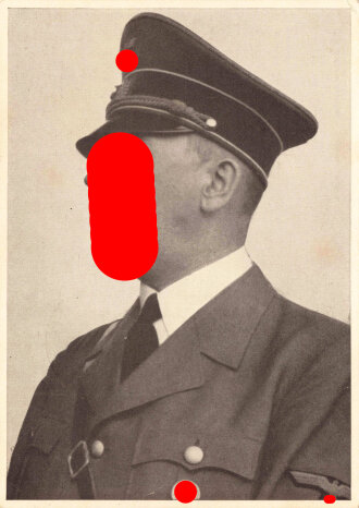 Ansichtskarte "Männer der Zeit, Nr. 124, Der Führer Adolf Hitler"