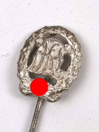 Miniatur, Deutsches Reichssportabzeichen in Silber, 16 mm