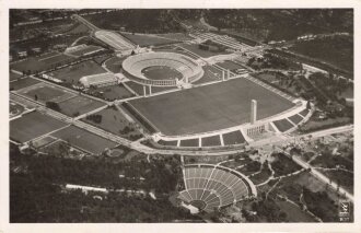 Olympische Spiele 1936, Ansichtskarte "Gesamtansicht...