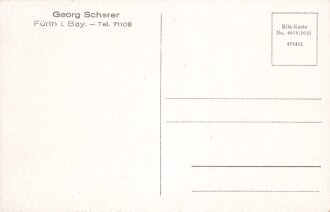 Ansichtskarte Am Schlagerterplatz "Firma Georg Scherer - Fürth i. Bay."